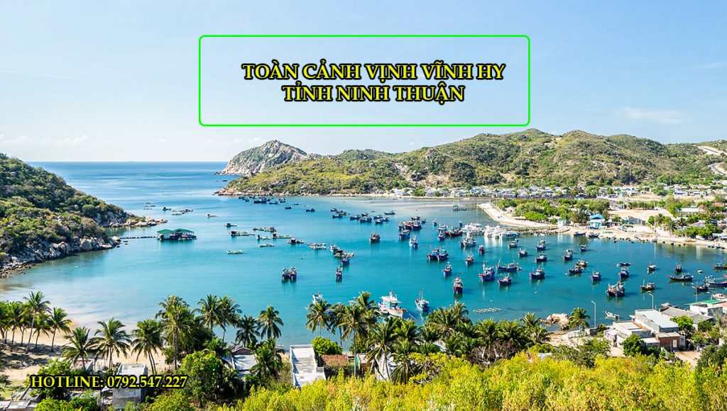 Vịnh Vĩnh Hy là địa danh du lịch HOT nhất tỉnh Ninh Thuận