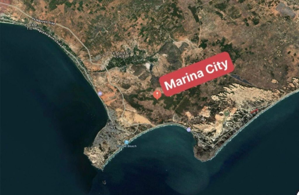 Marina City Mui Ne có tầm nhìn bao trọn biển Đông