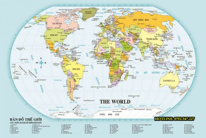 Bản đồ thế giới với Châu Á, Âu, Phi, Mỹ, Đại Dương, Nam Cực: Những quốc gia và vùng lãnh thổ khác nhau trên thế giới đều có đặc điểm và cảnh quan đa dạng. Bản đồ mới nhất năm 2024 sẽ giúp chúng ta khám phá và tìm hiểu về những nơi đó thông qua vẻ đẹp tự nhiên và văn hóa độc đáo của họ.
